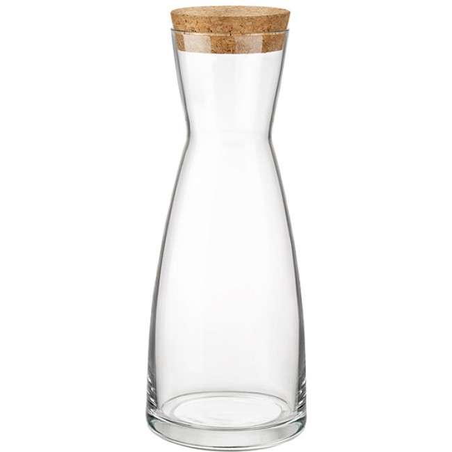 Ypsilon Carafe With Cork Stopper, 1L