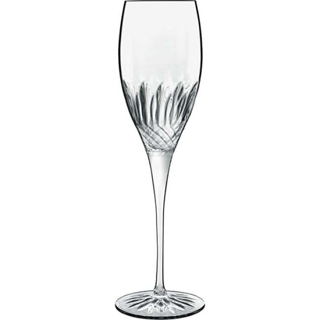 Diamante Champagne Flutes, Set of 4