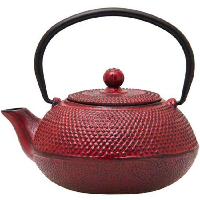 Cast Iron Tetsubin Teapot With Infuser, Terracotta, 600ml