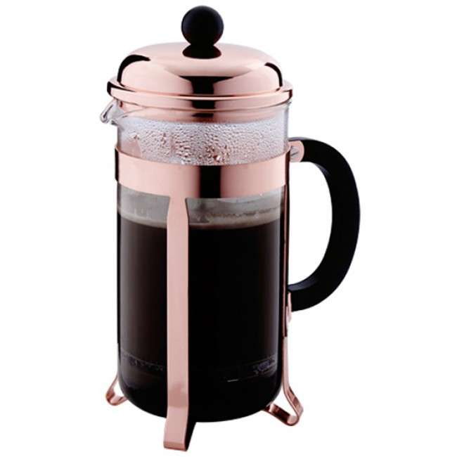Copper Plated Coffee Plunger
