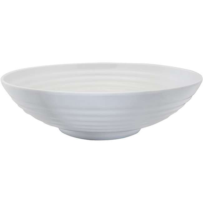 Melamine Salad Bowl, White, 30cm
