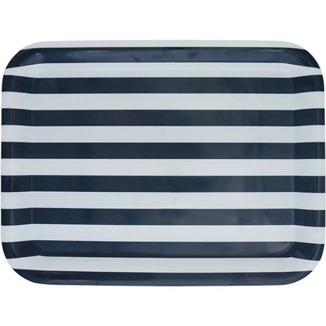 Melamine Rectangular Tray, Nautical, 50cm