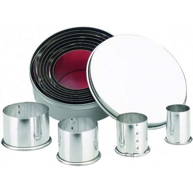 11pc Round Cookie Cutter Set