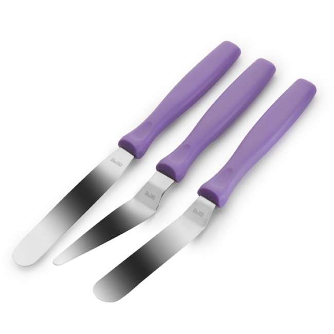 Accesorios Set Of 3 Mini Icing Spatulas