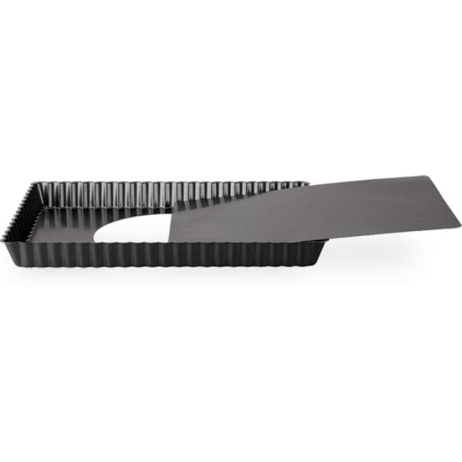 Moka Loose Bottom Oblong Pan, 28cm