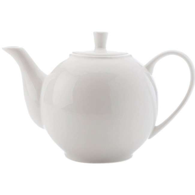 Infusions Teapot With Infuser, White, 1.2L