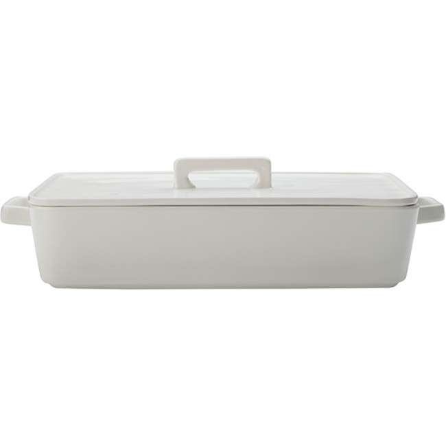 Epicurious Rectangular Baker With Lid, 32cm