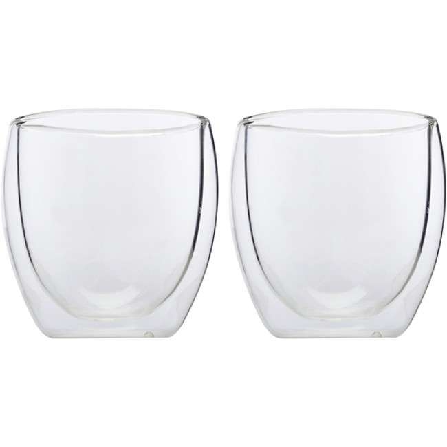 Blend 250ml Double Walled Glasses, Set Of 2