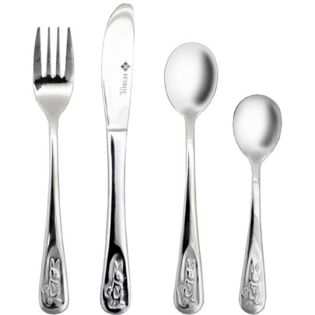 Bunny Children's Cutlery Set, 4pc