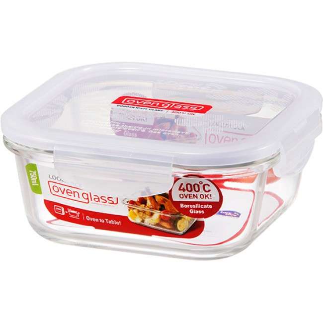 Euro Square Glass Container