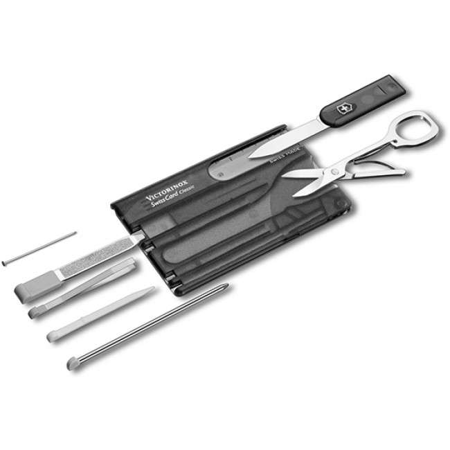 Swisscard Classic, Transparent Charcoal