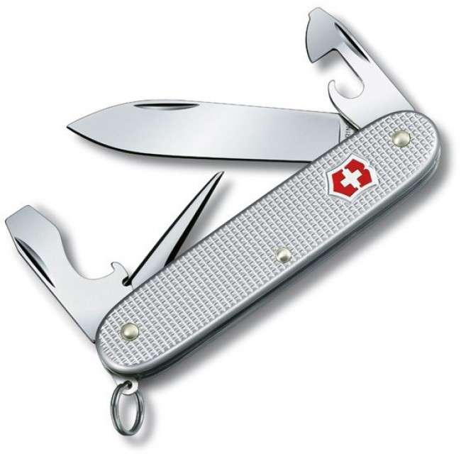 Pioneer Soldier Silver Alox Pocket Knife