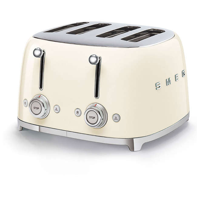 Retro 4 Slice Square Toaster