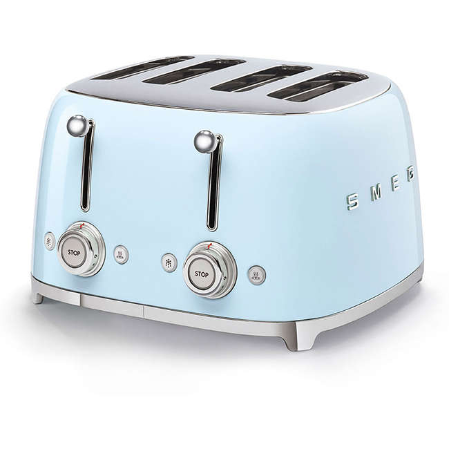 Retro 4 Slice Square Toaster