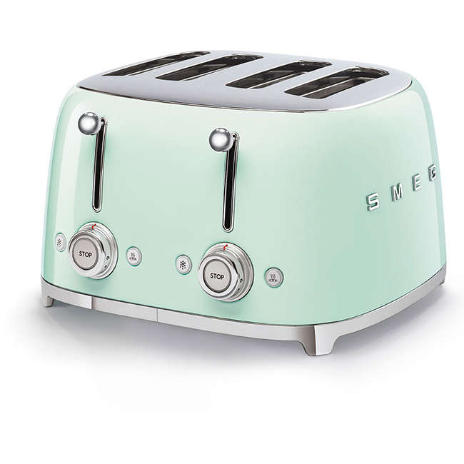 Retro 4 Slice Square Toaster