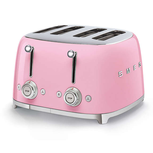 Retro 4 Slice Square Toaster
