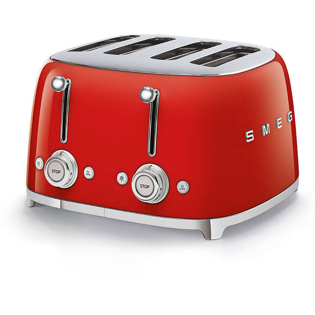 Retro 4 Slice Square Toaster