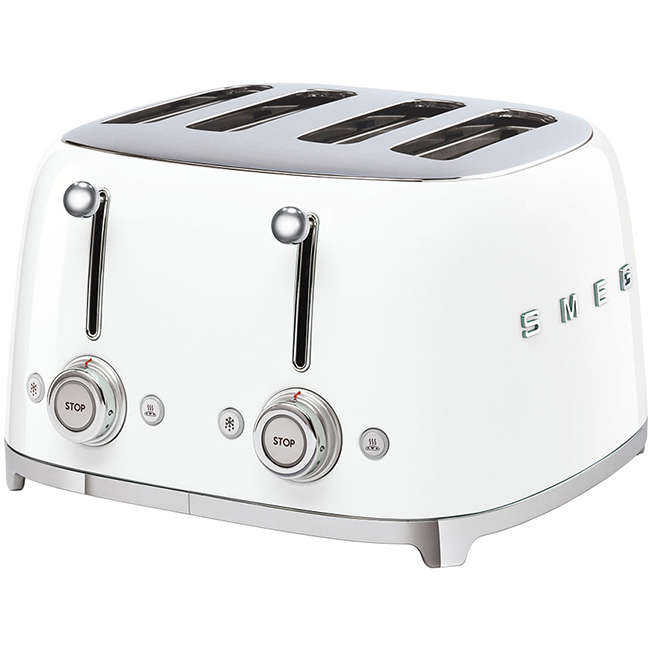 Retro 4 Slice Square Toaster