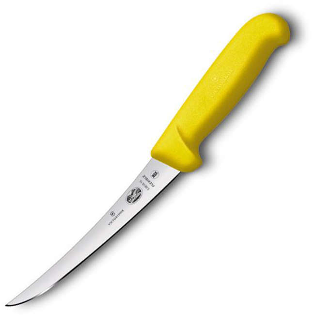 Fibrox Flexible Curved Boning Knife, Yellow