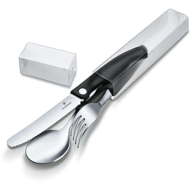 Swiss Classic Picnic Cutlery Set, 3pc