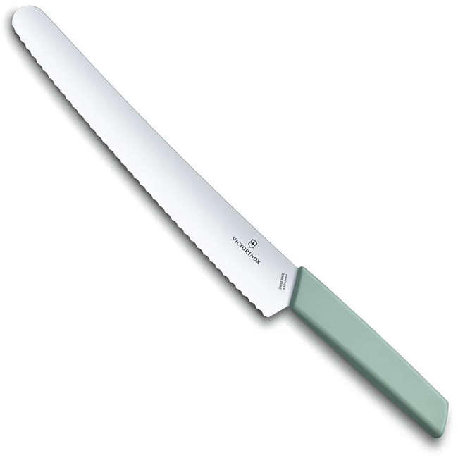 Swiss Modern Serrated Bread & Pastry Knife, 26cm