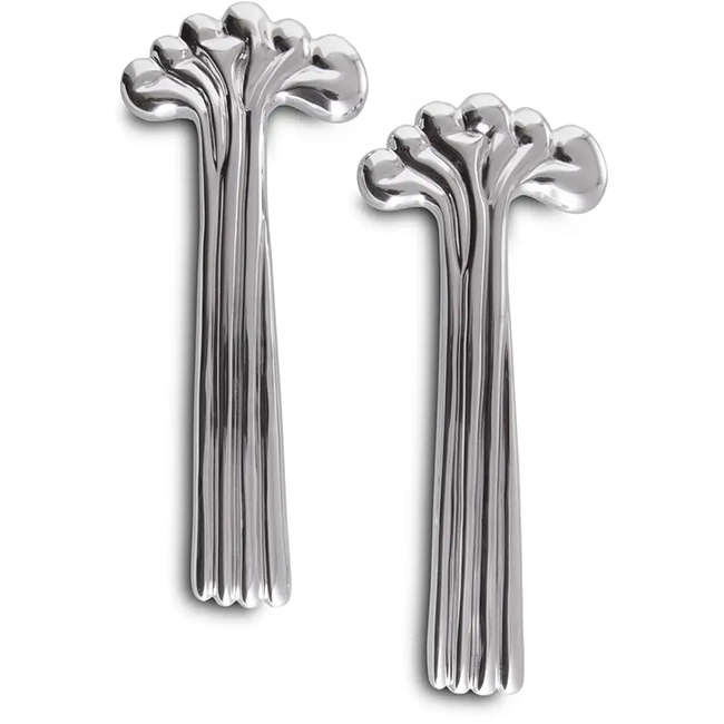 Set Of 2 Aluminium Door Handles, Medium