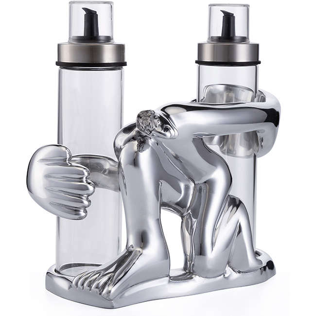 Oil And Vinegar Set, Hold Fast!