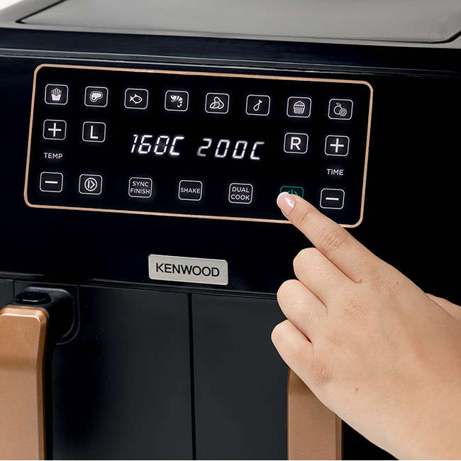 Dual Airfryer, 8L, HFP70.000BK