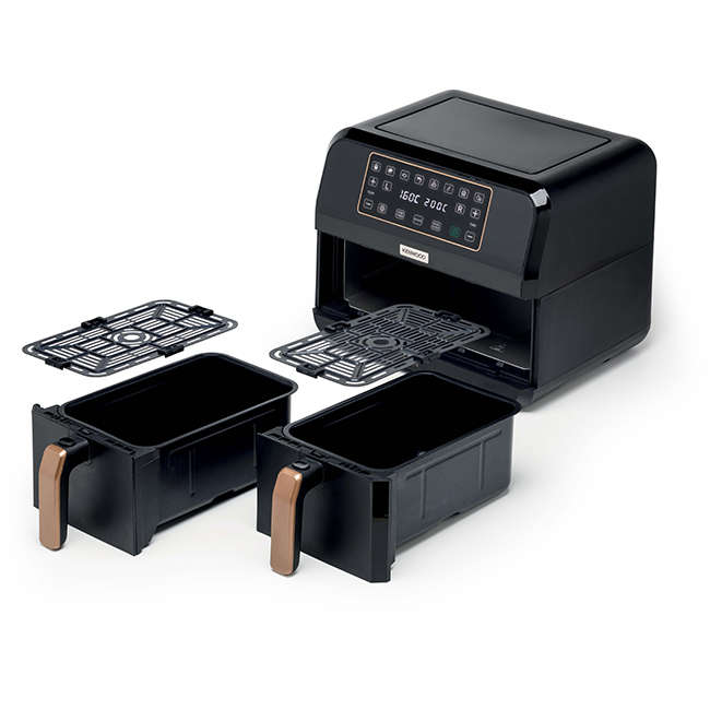Dual Airfryer, 8L, HFP70.000BK