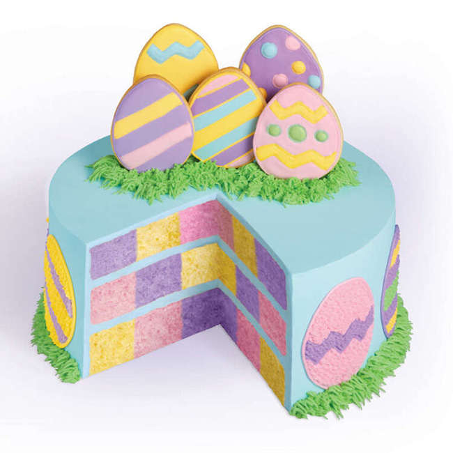 Round Checkerboard Cake Set