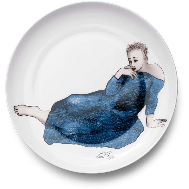 Indigo Girls Enticing Dinner Plates, Set of 4
