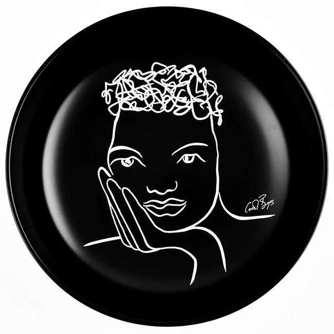 Black Sketchbook Cereal/Soup Bowls, Set Of 4