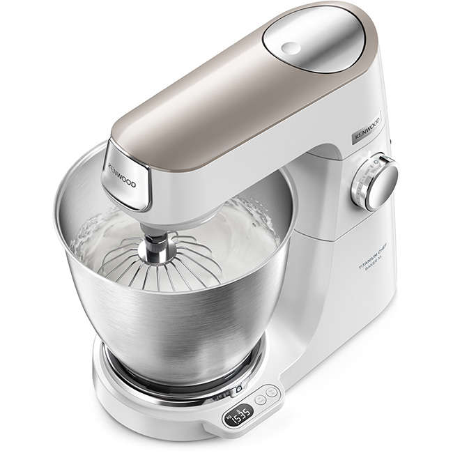 Titanium Chef Baker XL White Stand Mixer, 7L, KVL65.001WH