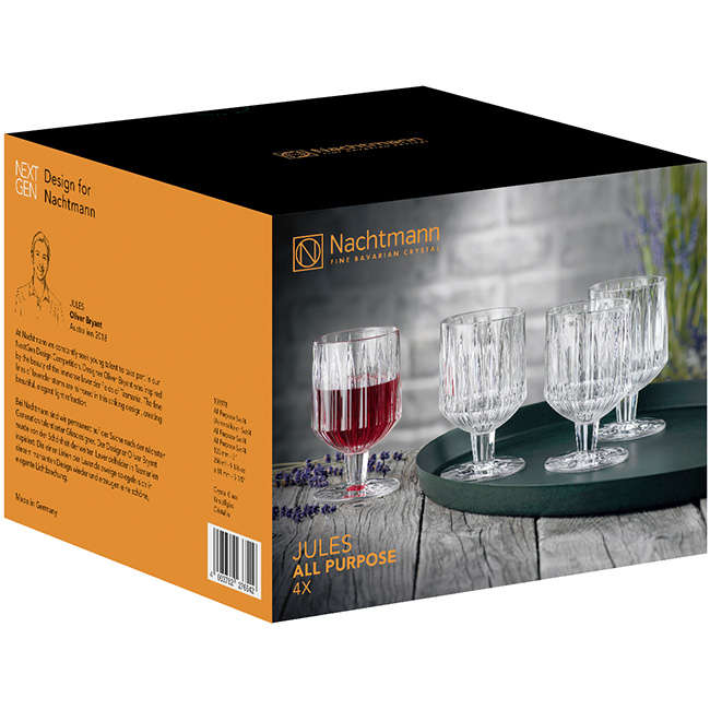 Jules All Purpose Glasses, Set Of 4