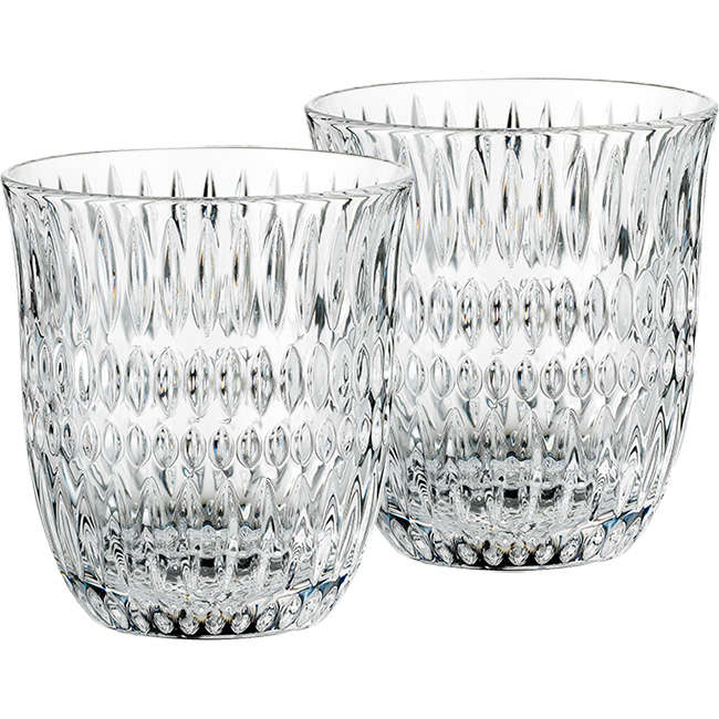Barista Ethno Cappuccino Glasses, Set Of 2