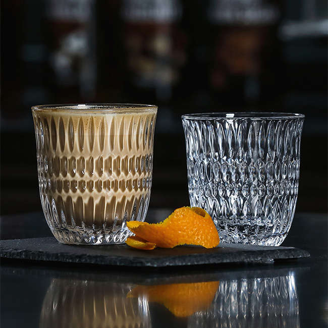 Barista Ethno Cappuccino Glasses, Set Of 2