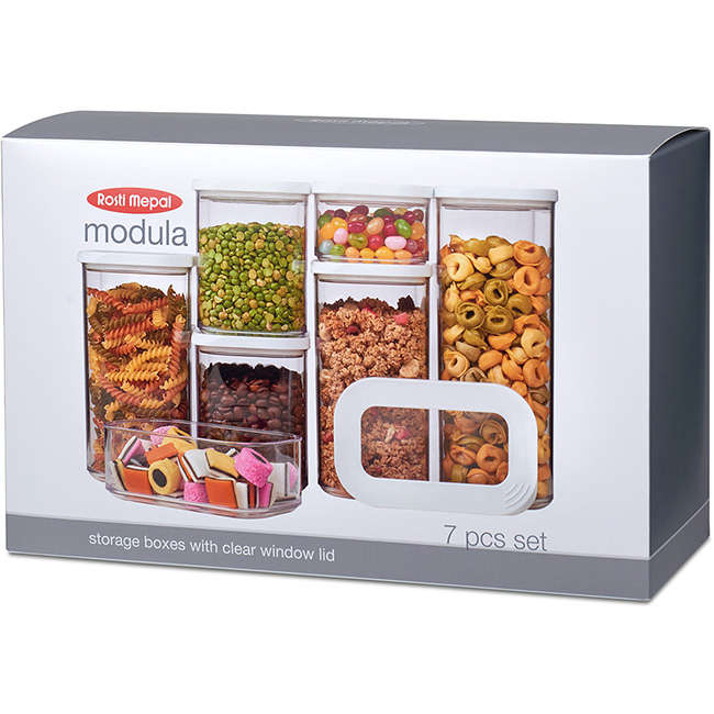 Modula Storage Box Starter Set, 7pc