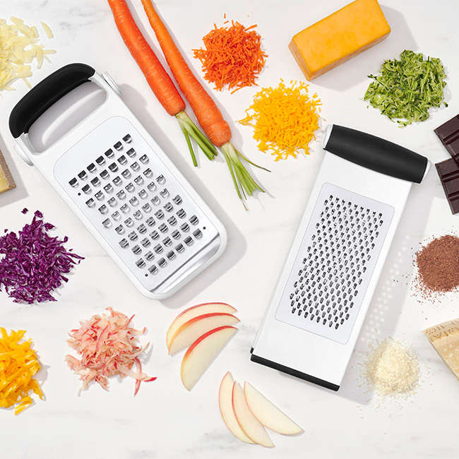 Good Grips Etched Two-Fold Grater