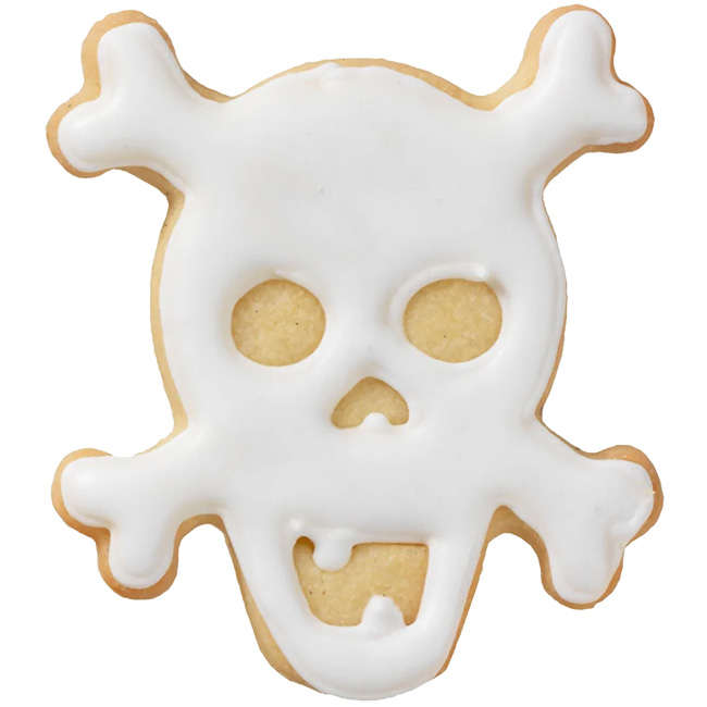 Stainless Steel Skull Cookie Cutter, 7cm