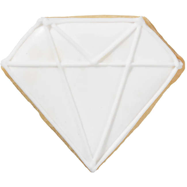 Stainless Steel Diamond Cookie Cutter, 6cm