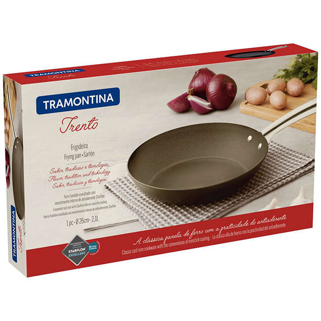 Trento Non-Stick Cast Iron Frying Pan, 26cm