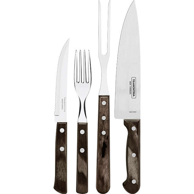 Churrasco Braai & Cutlery Set, Set Of 14
