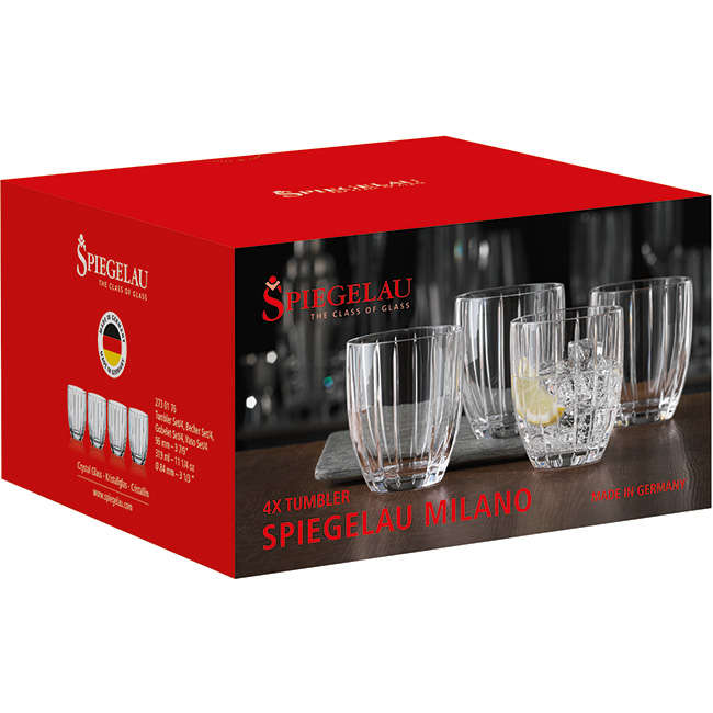 Milano Tumblers, Set Of 4