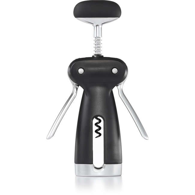 Steel Winged Corkscrew with Removable Foil Cutter