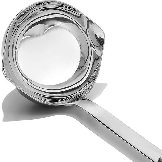 Stainless Steel Ladle With Non-Slip Touchpoint Grip