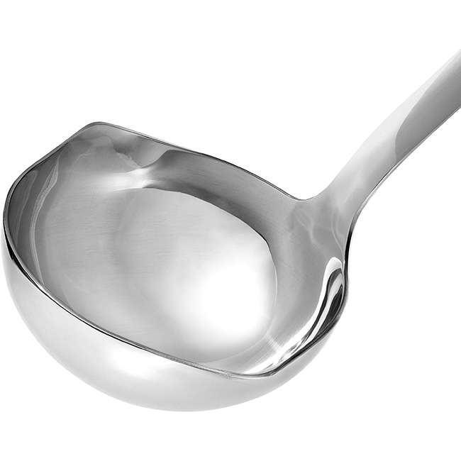 Stainless Steel Ladle With Non-Slip Touchpoint Grip