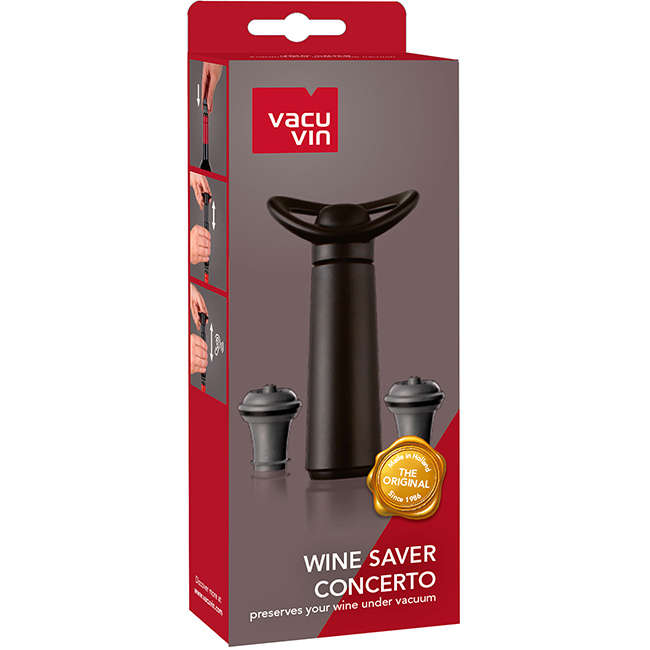 Wine Saver And Stopper Kit, Set Of 3