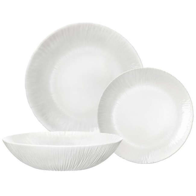 Coconut Tavola Dinner Set, 18pc