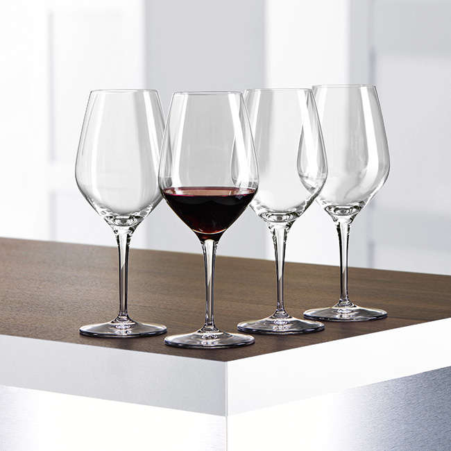 Authentis Red Wine Glasses, Set of 4