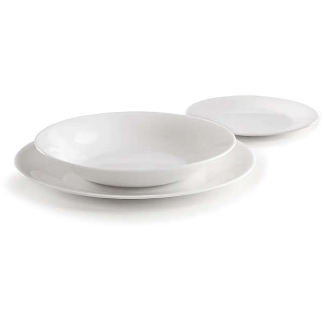 White Moon Dinner Set, 18pc